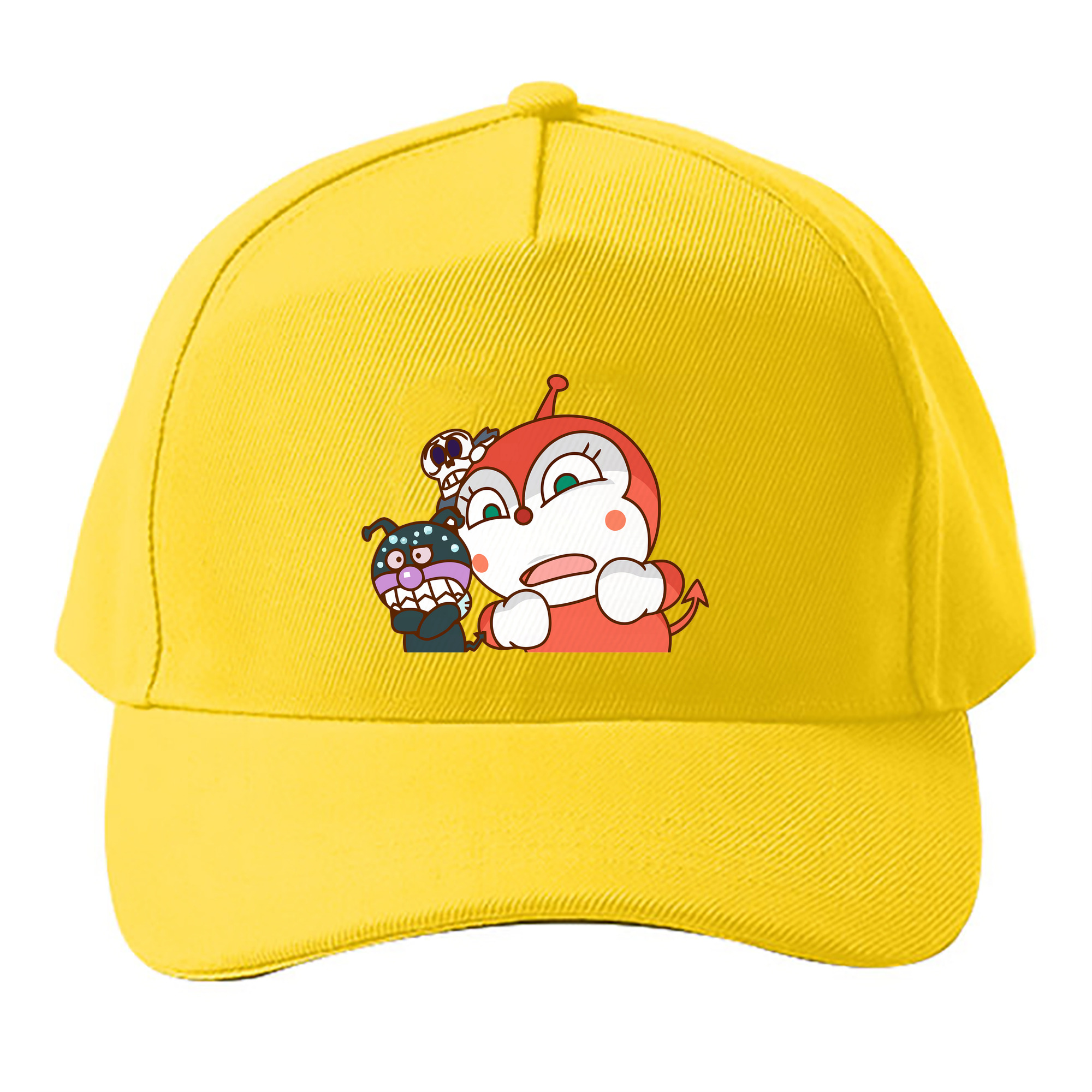 （画像用） アンパンマン Anpanman ベースボールキャップ 綿100％ 男女兼用 帽子 スポーツ
